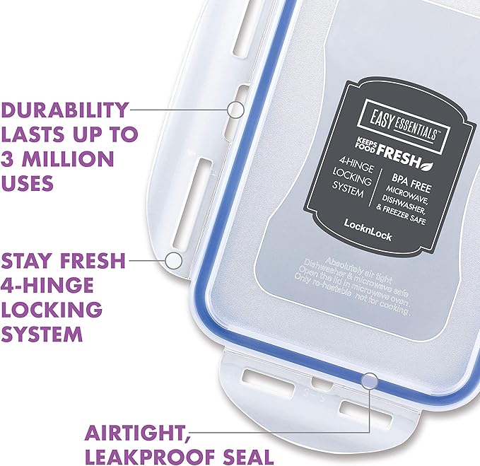 Lock & Lock Assorted Food Storage Container Set