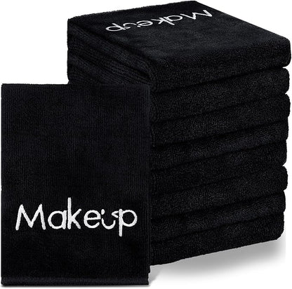 Shimeyao 20 Pack Makeup Towels Black Makeup Washcloths