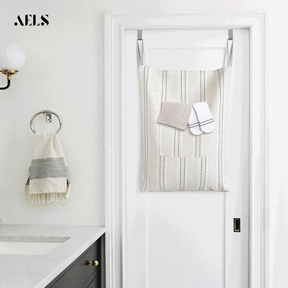 AELS Farmhouse Hanging Laundry Hamper