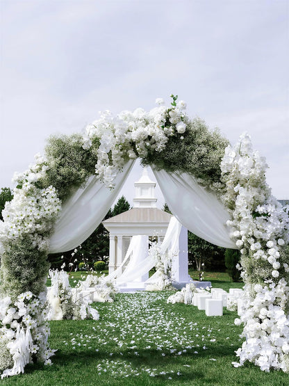 DEEMEI 15 PCS Babys Breath Artificial Flowers Fake Babys Breath Flowers Artificial Bulk White Gypsophila Bouquets Real Touch Faux Flowers for Wedding Floral Arrangement Party Home Decoration
