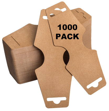 1000 Pack Jewelry Display Cards - Necklace, Bracelet & Choker Cards - Easy & Simple Display Solution, Bulk Pack