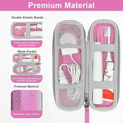 Toothbrush Travel Case for Oral B/Oral-B Pro 1000 1500 5000 7000 7500 6000