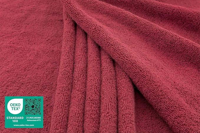 American Soft Linen 100% Cotton 600 GSM Turkish 40x80 Oversized Bath Towel Sheet
