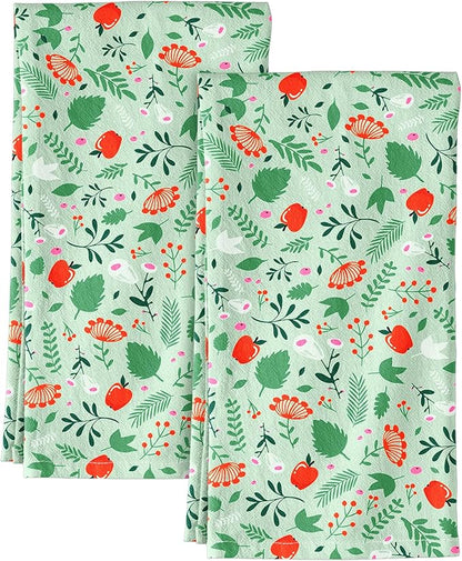 Flour Sack Kitchen Towels Set of 2-18x26 Cotton Dish Towels