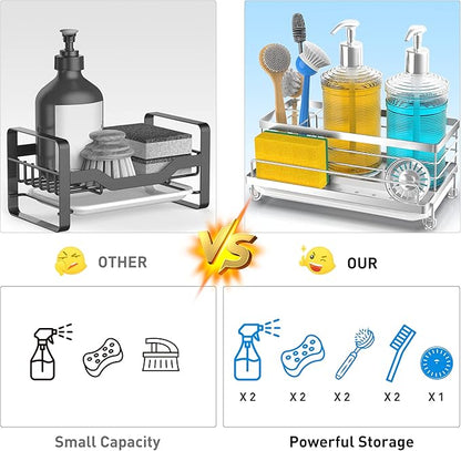 Cisily Stainless Steel Sponge Holder