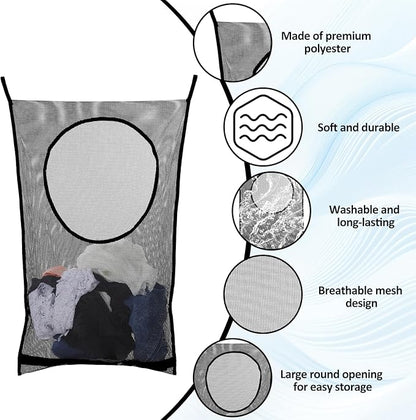 Hanging Laundry Bag Hanging Laundry Basket Wall Basket Door 30 X 20 Inch Large