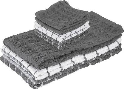 Ritz Premium 3-Pack Kitchen Towel & 6-Pack Dish Cloth Set