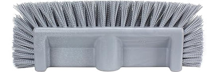 SPARTA Multi-Level Tile Scrub Brush 12" Wide Brush Head, Heavy-Duty Tile
