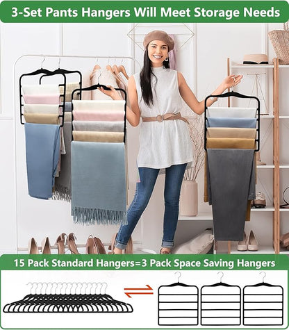 Closet Organizers and Storage, 3 Pack Organization and Storage