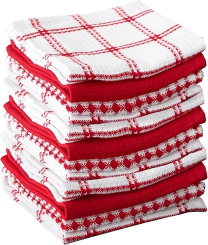 T-Fal Premium Waffle Dish Cloths: Highly Absorbent, Super Soft Long Lasting
