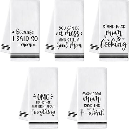 R HORSE Funny Kitchen Dish Towels