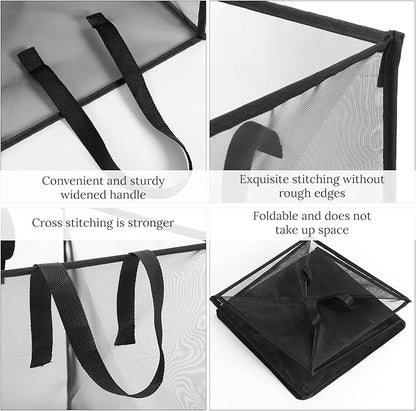6 Pack Popup Laundry Hamper Collapsible Mesh Laundry Baskets