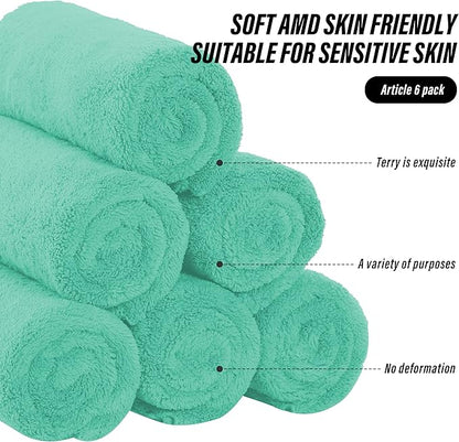 MOONQUEEN 6 Pack Premium Hand Towels
