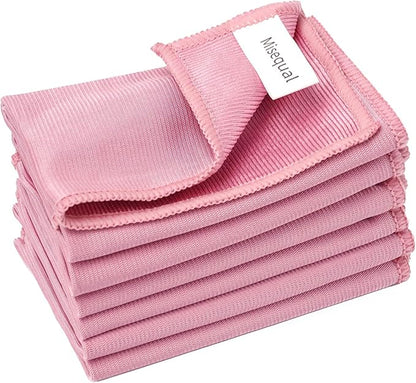 6 Pack Glass Cleaning Cloth Microfiber Cleaning Cloth