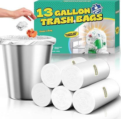 13 Gallon Tall Kitchen Trash Bags