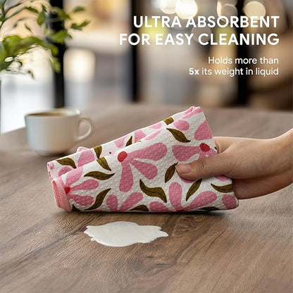 RECYCO Waffle Kitchen Towel Set of 2
