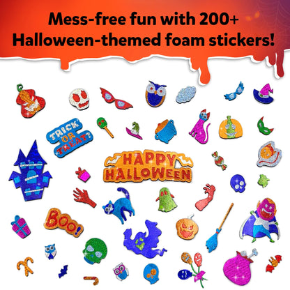 Skillmatics Foil Fun - Halloween, No Mess Art for Kids, Craft Kits, DIY Creative Party Activity, Trick or Treat, Gifts for Girls & Boys Ages 4, 5, 6, 7, 8, 9