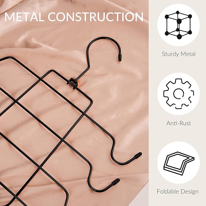 ZEDODIER 3 Pack Tank Top Hanger Space Saving, Bra Hangers