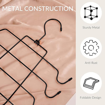 ZEDODIER 6 Pack Tank Top Hanger Space Saving, Bra Hangers