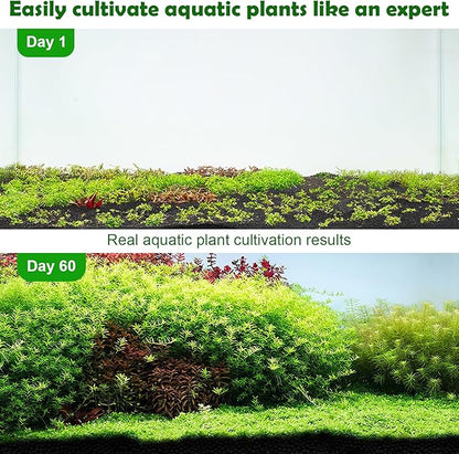 19.8Ib Shrimp Soil Water Grass Mud for Aquarium Fish Tank Aquascaping - Aquarium Substrate Soil for Shrimp Breeding and Plant Growth, No Washing Needed