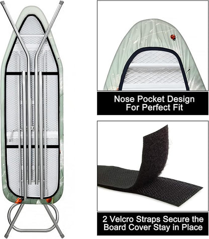 Quick Install Ironing Board Cover 17" x 55" Ironing Board Cover