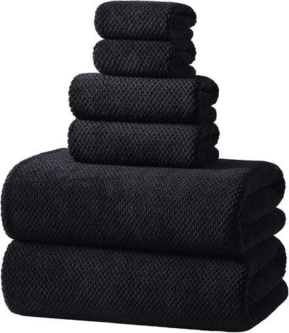 REDKISS 6-Piece Bath Towel Set