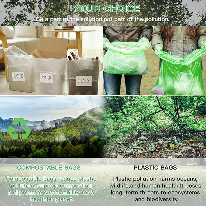 5 Gallon Biodegradable Garbage Bags
