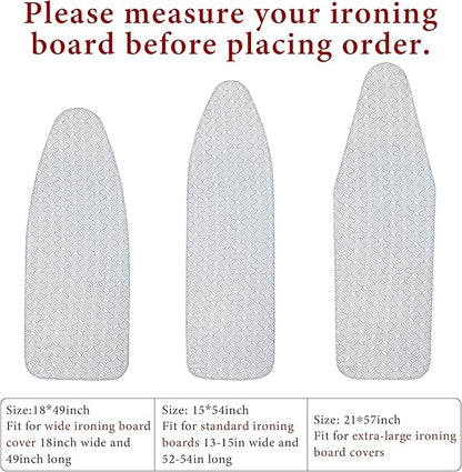 Extra-Wide Ironing Board Cover and Pad Replacement