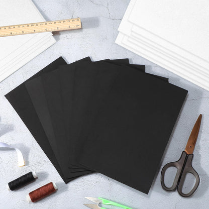 Innconee 30 Pcs 3D 3mm Embroidery Foam EVA Puffy Foam Sheets for Embroidery Crafts and Arts, Hand Sewing, DIY Projects, Cosplay Costumes, Quilting, Hats, Pillows, Bags(Black,White,6 x 9 Inch)