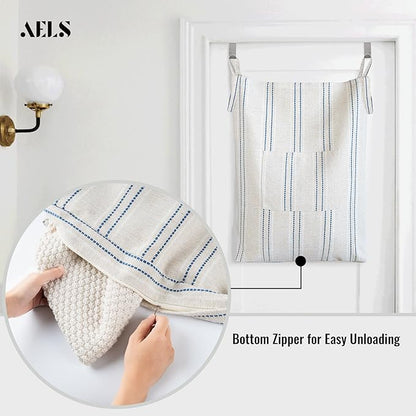AELS Farmhouse Hanging Laundry Hamper