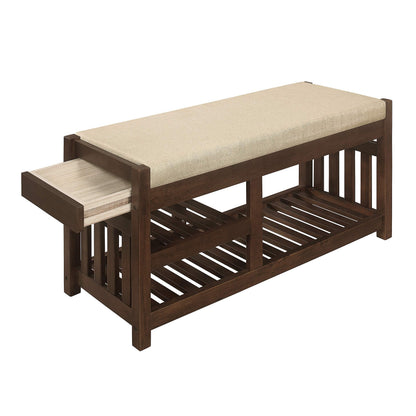 Lexicon Balmoral Bench, Dark Walnut