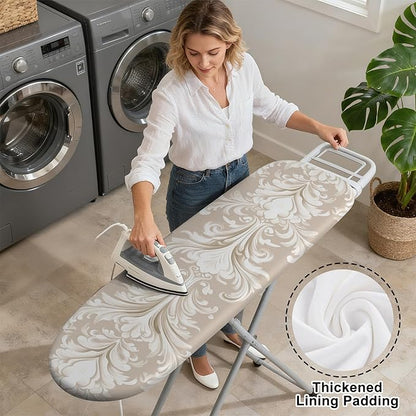 Ironing Board Cover 15"x54" Standard Size Replacement Thick Iron Board Covers