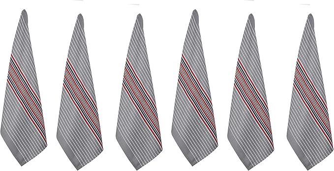 Urban Villa Kitchen Towels Waffle Stripes Dish Towels