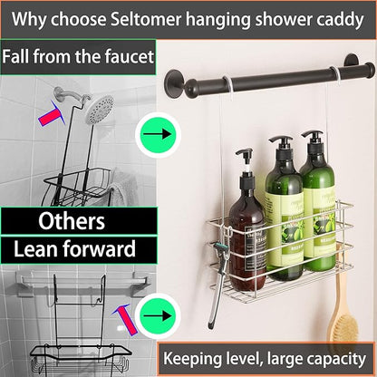 Shower Caddy Hanging Shower Rack SUS304 Stainless Steel Hanging Shower Orangizer