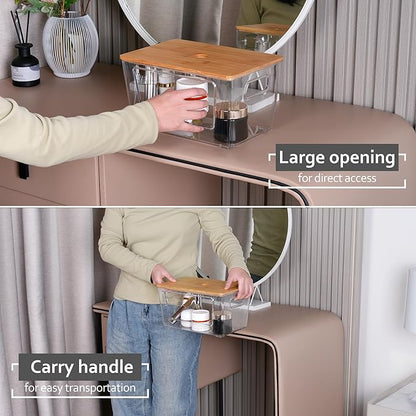 2 Pack Trash Bag Holder, Stackable Trash Bags Dispenser