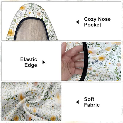 Floral Ironing Board Cover, Standard Size Cotton Iron Board Covers