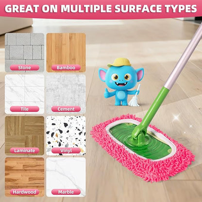 8 Pack Reusable Mop Pads Compatible