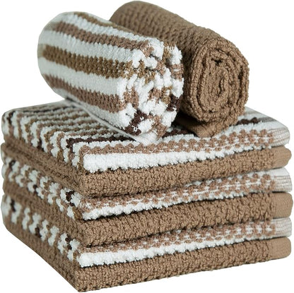 Bumble Towels Premium Dish Cloths 12"x12" | 100% Natural Ring Spun Cotton Tea