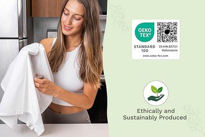 Organic Cotton Tea Towels for Embroidery