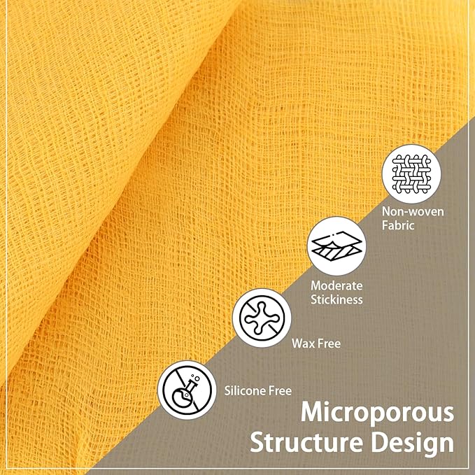 24 Pack Tack Cloths, Tack Rags for Woodworking, 17.7 x 35.4 in Tac Cloth Dust