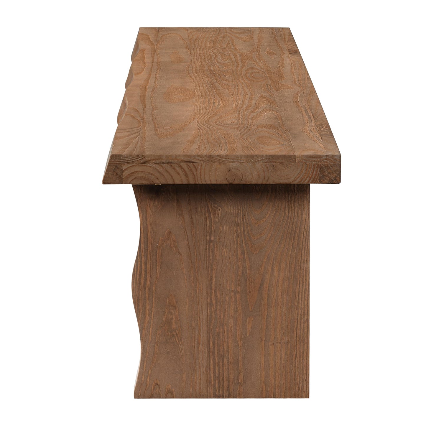 Christopher Knight Home Hartwell 63" Indoor Pine Dining Bench, Solid Wood Bench Seat for Dining Table, Rectangular Dining Seat, Spacious Seating, Long Footstool for Living Room Dining Room, Pine Wood