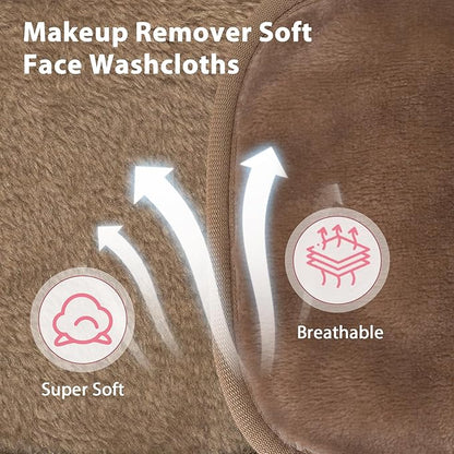 Makeup Remover Cloth, Makeup Remover Pads Microfiber Face Washcloth