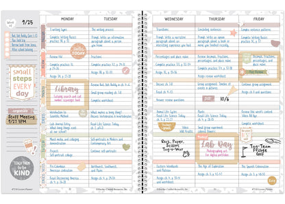 Teacher Created Resources Terrazzo Tones Teacher Planner (TCR7230)