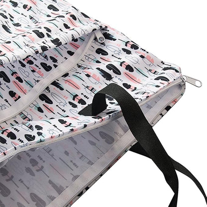 ALVABABY 2 Pack Large Wet Dry Bag Waterproof Hanging Cloth Diaper