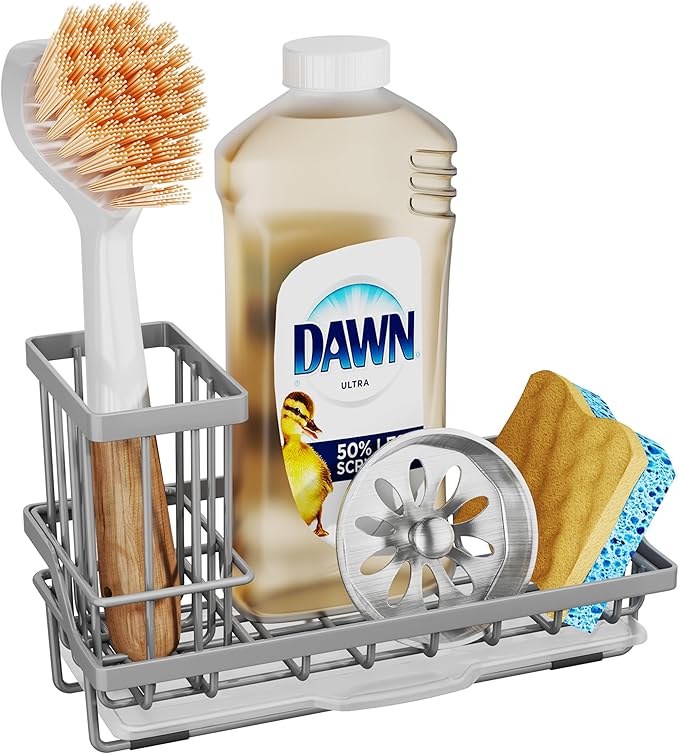 SWTYMIKI Sink Caddy Sponge Holder