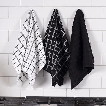 Ritz Premium 3-Pack Kitchen Towel & 6-Pack Dish Cloth Set