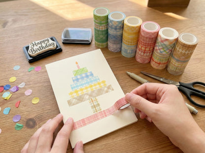 Huatsing 60 Patterned Washi Tape Rolls, 15mm Decorative Paper Tape with Strong Adhesion for Journaling,Junk Journal, Scrapbooking, Planner & Craft Projects(1)