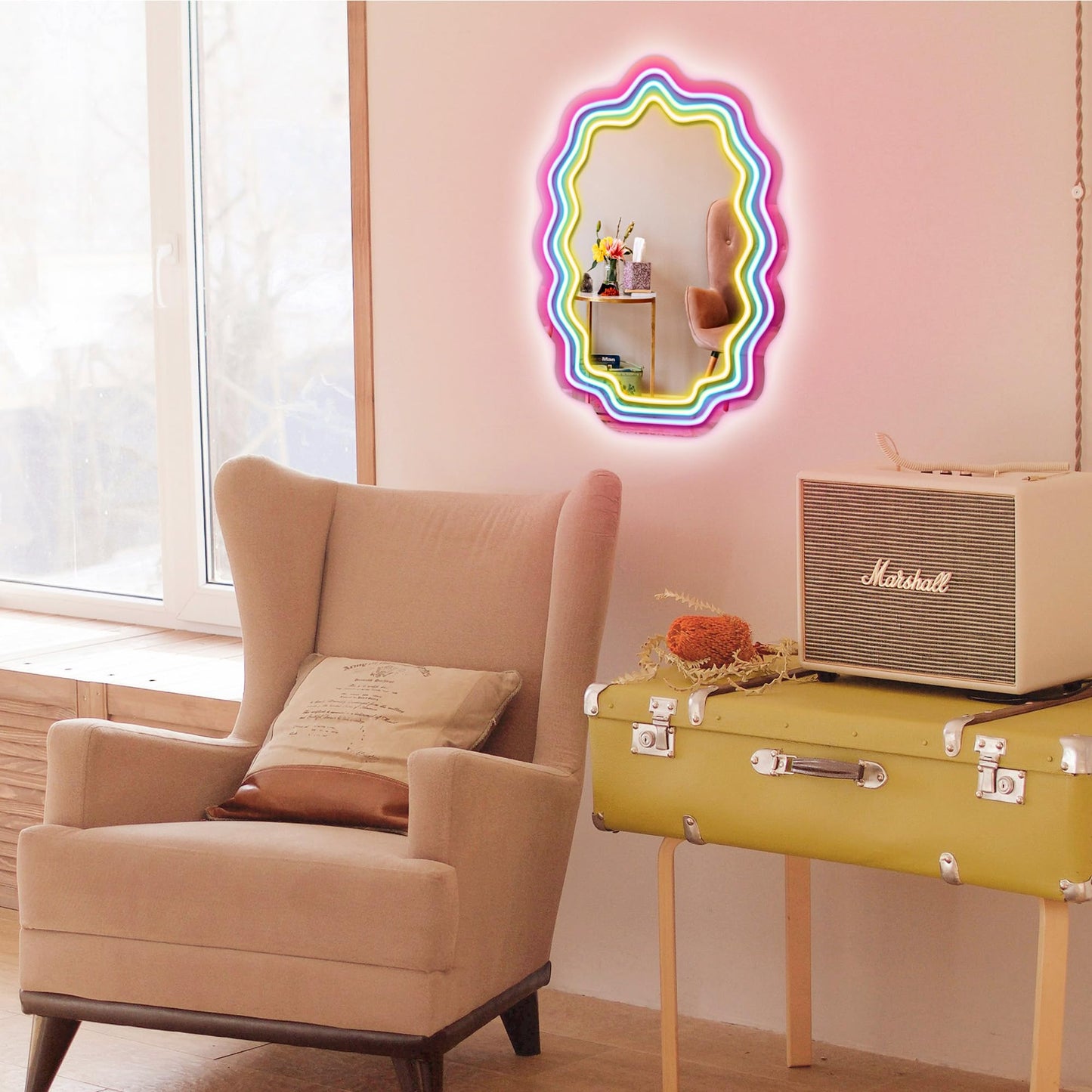You're Like Really Pretty Neon Sign, Pink Neon Sign for Wall Decor | You're Like Really Pretty Sign for Girls Bedroom, Party, Salon - Best Gifts for Birthday, Christmas