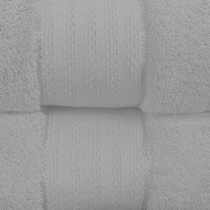 GLAMBURG 700 GSM Premium Cotton 2-Pack Oversized Extra Large Bath Sheets