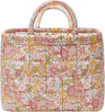 Quilted Fabric Storage Baskets